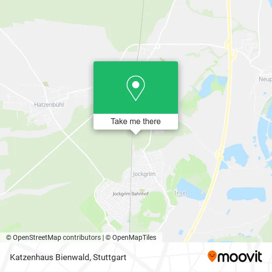 Карта Katzenhaus Bienwald