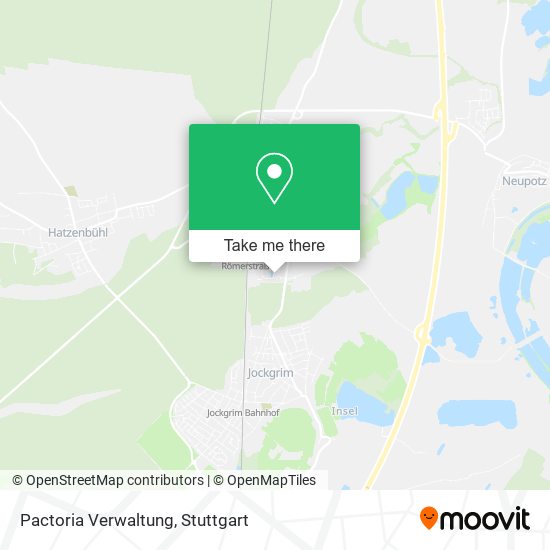 Pactoria Verwaltung map