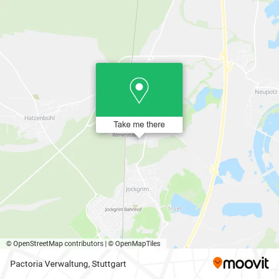 Pactoria Verwaltung map