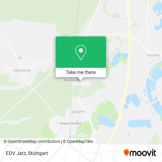 EDV Jatz map