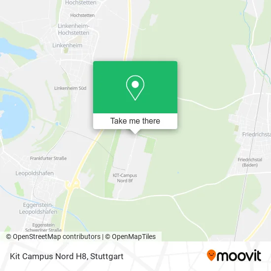 Карта Kit Campus Nord H8