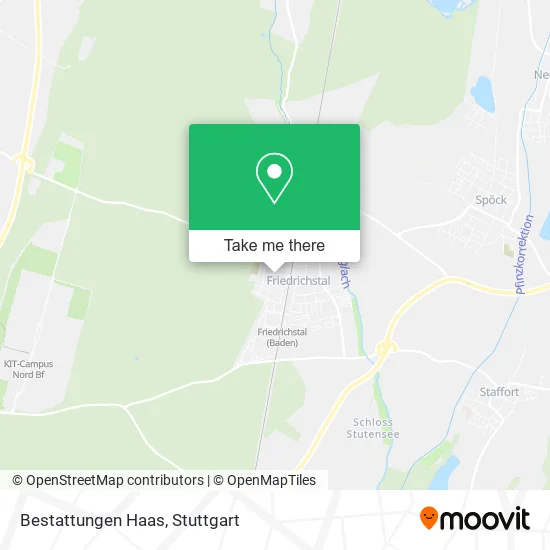 Карта Bestattungen Haas