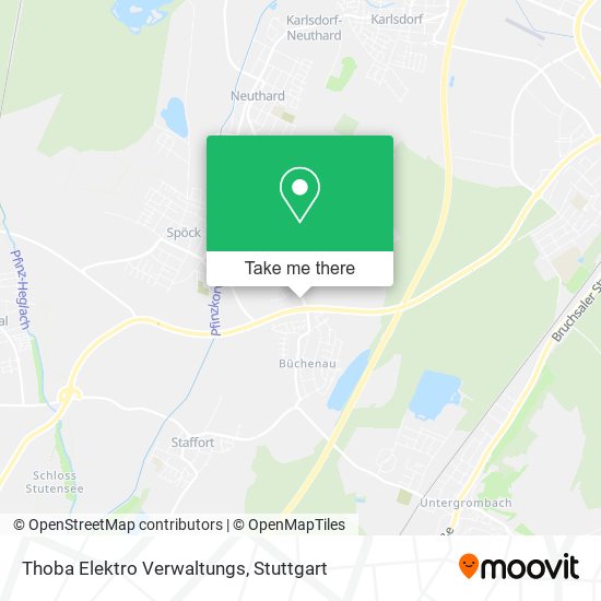 Карта Thoba Elektro Verwaltungs