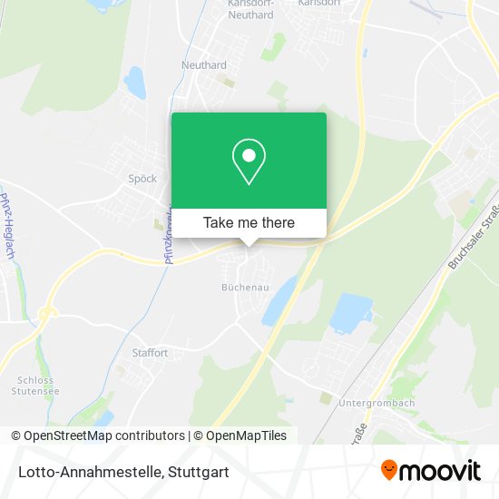 Lotto-Annahmestelle map