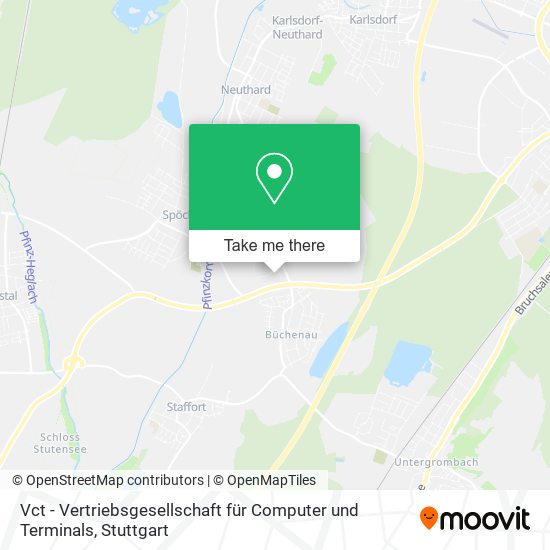 Vct - Vertriebsgesellschaft für Computer und Terminals map