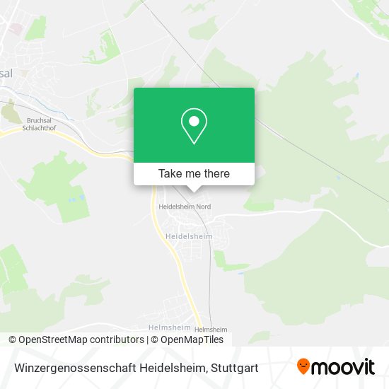 Карта Winzergenossenschaft Heidelsheim