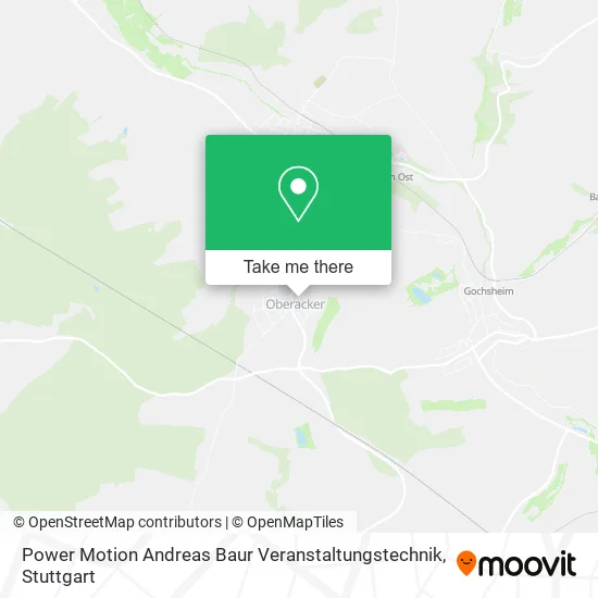 Карта Power Motion Andreas Baur Veranstaltungstechnik