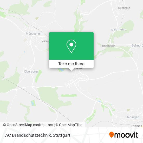 AC Brandschutztechnik map