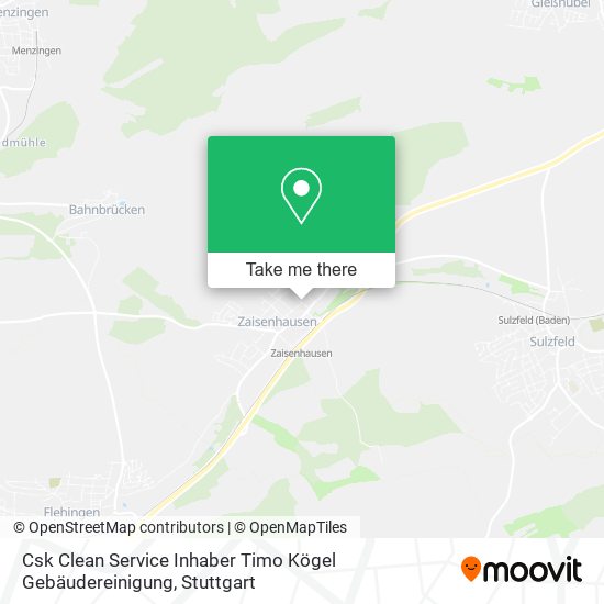 Csk Clean Service Inhaber Timo Kögel Gebäudereinigung map