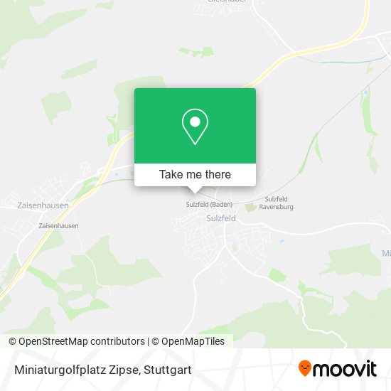 Miniaturgolfplatz Zipse map