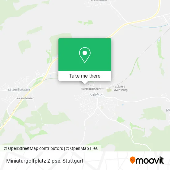 Карта Miniaturgolfplatz Zipse