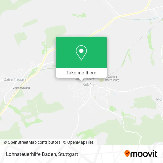 Карта Lohnsteuerhilfe Baden