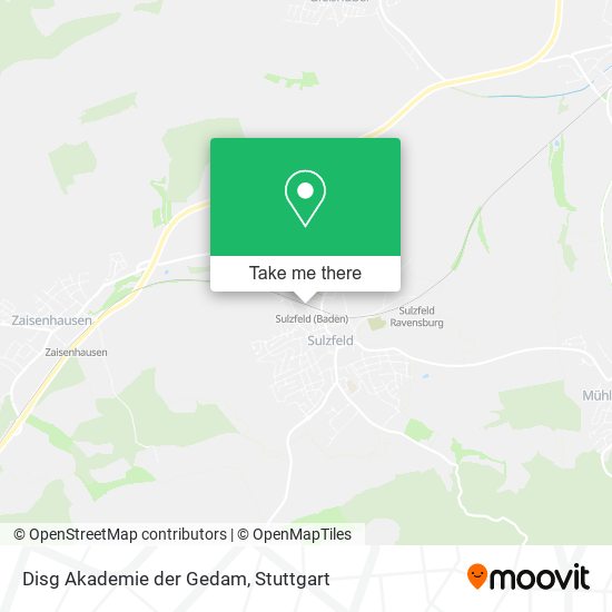 Disg Akademie der Gedam map