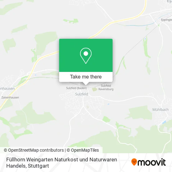 Карта Füllhorn Weingarten Naturkost und Naturwaren Handels