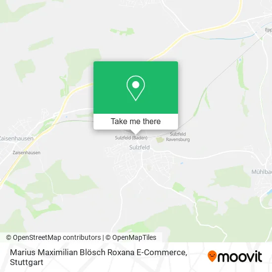 Карта Marius Maximilian Blösch Roxana E-Commerce