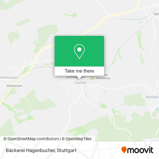 Bäckerei Hagenbucher map