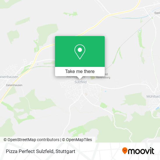 Pizza Perfect Sulzfeld map