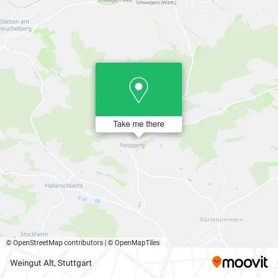 Карта Weingut Alt