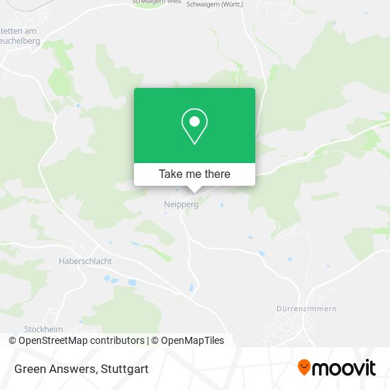 Green Answers map