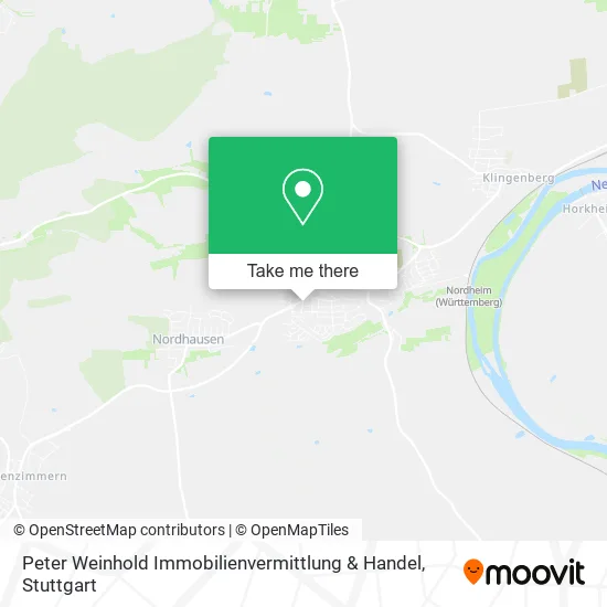 Карта Peter Weinhold Immobilienvermittlung & Handel