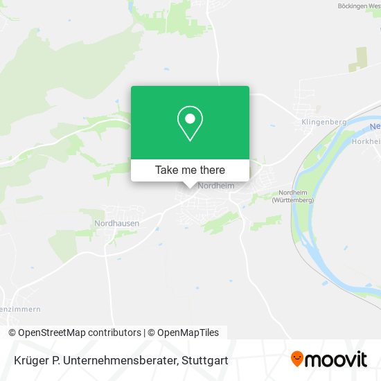 Krüger P. Unternehmensberater map