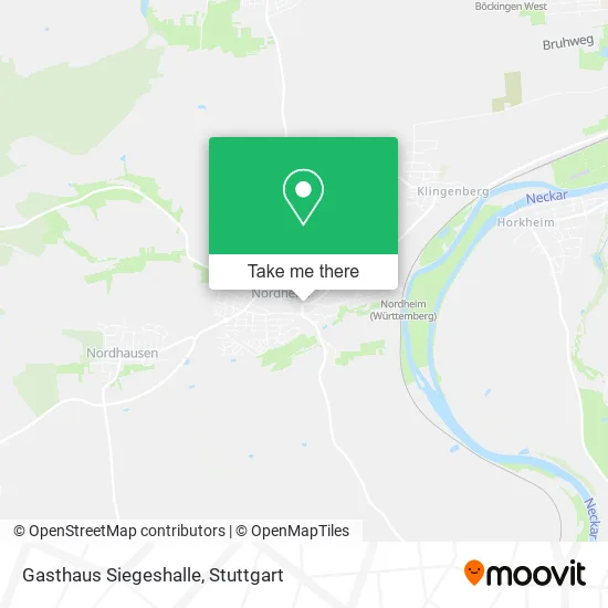 Карта Gasthaus Siegeshalle