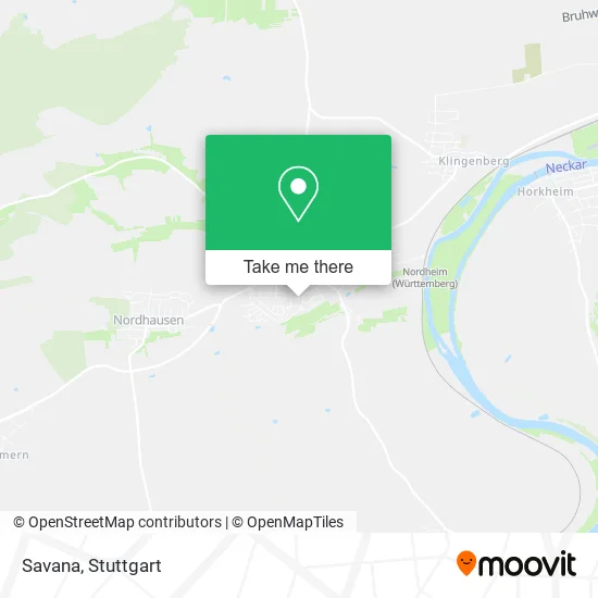 Карта Savana