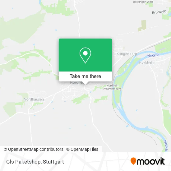 Карта Gls Paketshop