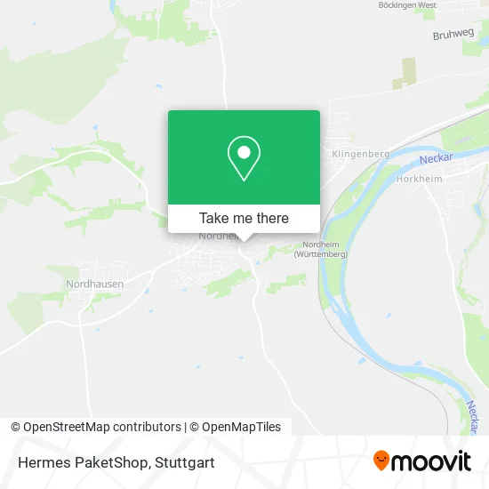 Карта Hermes PaketShop