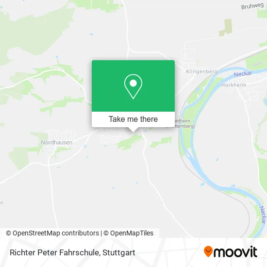 Карта Richter Peter Fahrschule