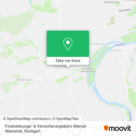 Карта Finanzierungs- & Versicherungsbüro Marcel Weinstok