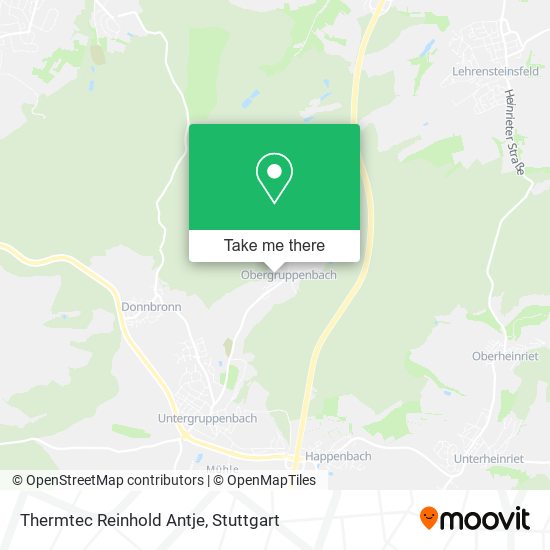 Thermtec Reinhold Antje map