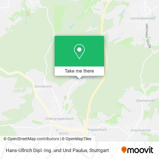 Hans-Ullrich Dipl.-Ing. und Und Paulus map