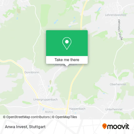 Карта Anwa Invest