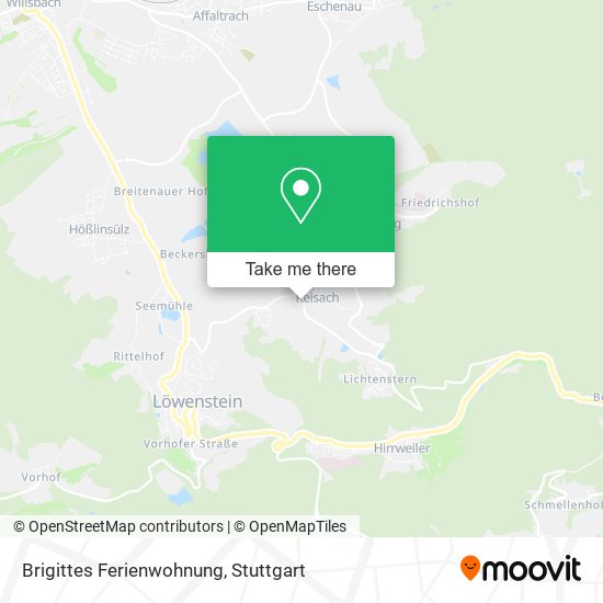 Brigittes Ferienwohnung map
