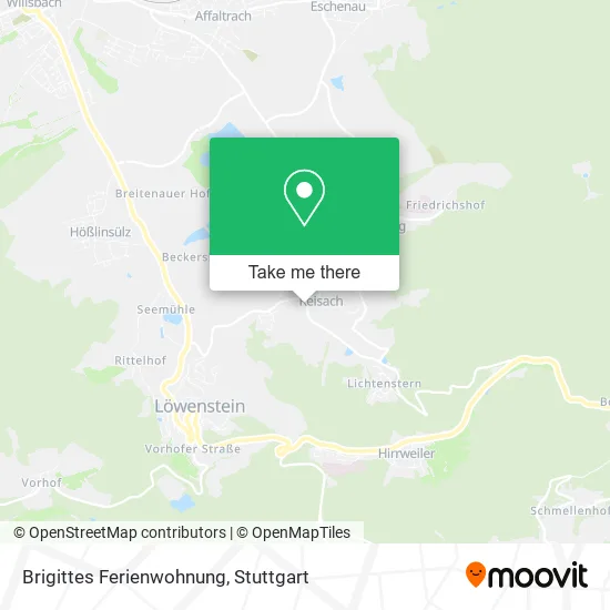 Карта Brigittes Ferienwohnung