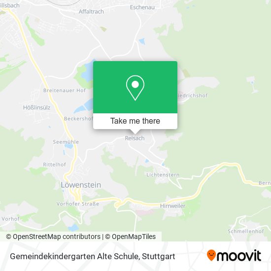Gemeindekindergarten Alte Schule map