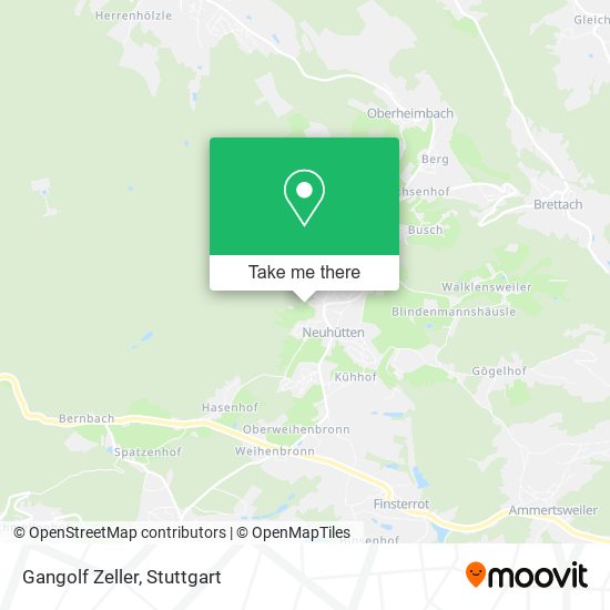 Карта Gangolf Zeller