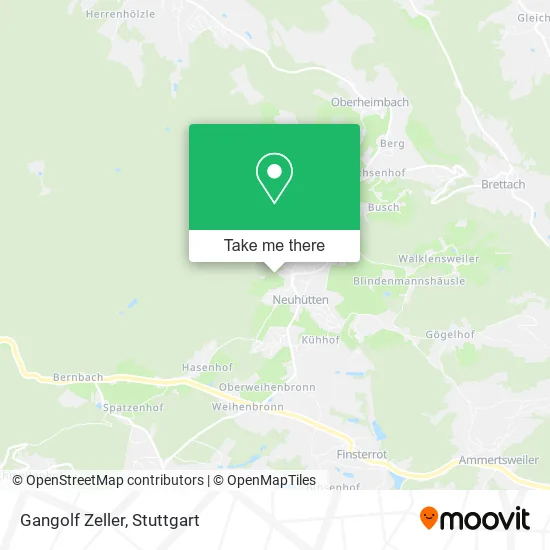 Карта Gangolf Zeller