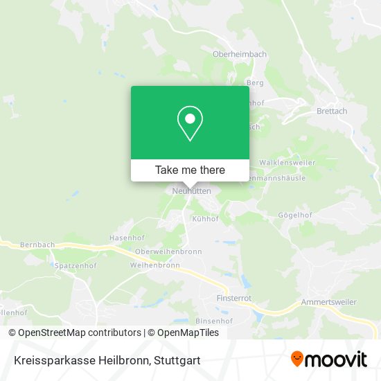 Kreissparkasse Heilbronn map