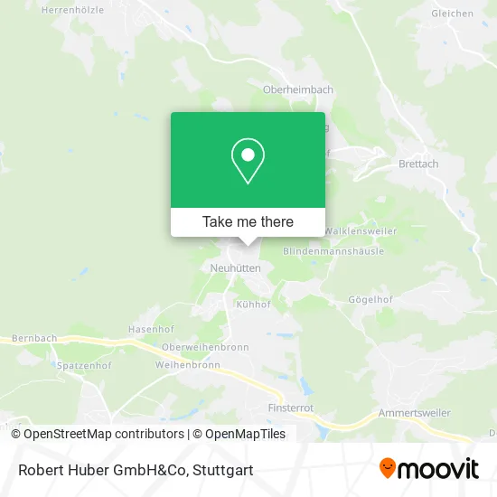Карта Robert Huber GmbH&Co