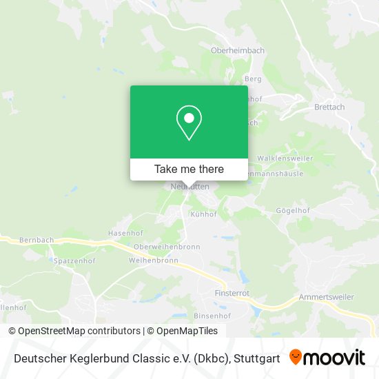 Deutscher Keglerbund Classic e.V. (Dkbc) map