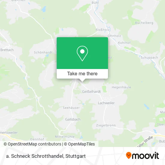 Карта a. Schneck Schrotthandel