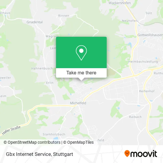 Карта Gbx Internet Service