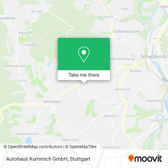 Autohaus Kummich GmbH map