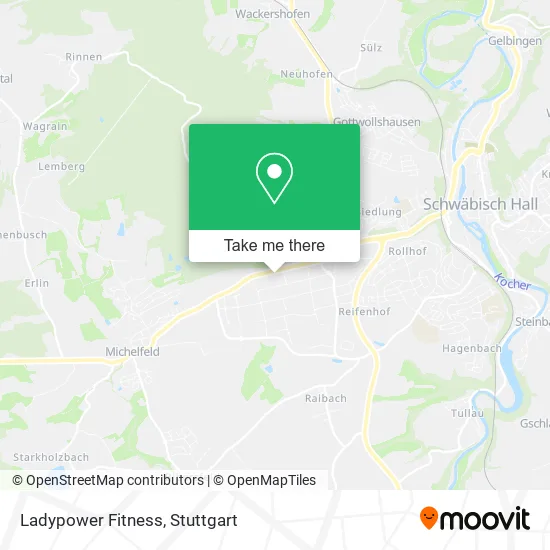 Карта Ladypower Fitness