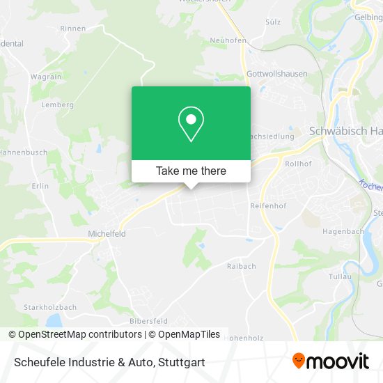 Карта Scheufele Industrie & Auto