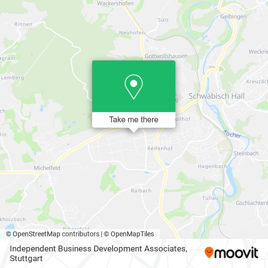 Independent Business Development Associates map