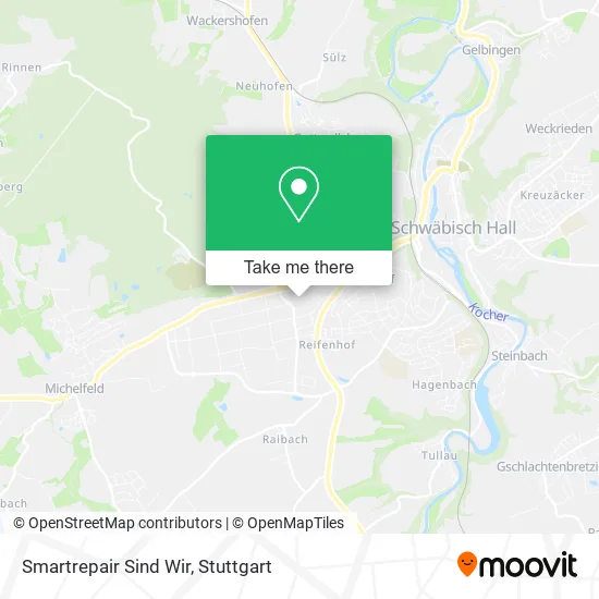 Карта Smartrepair Sind Wir