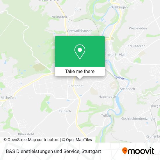 B&S Dienstleistungen und Service map